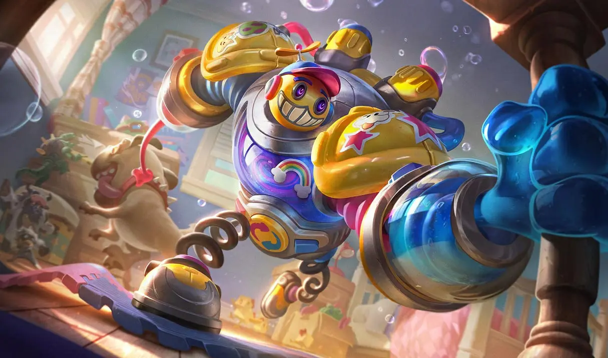 Blitzcrank Bàn Tay Siêu Dính